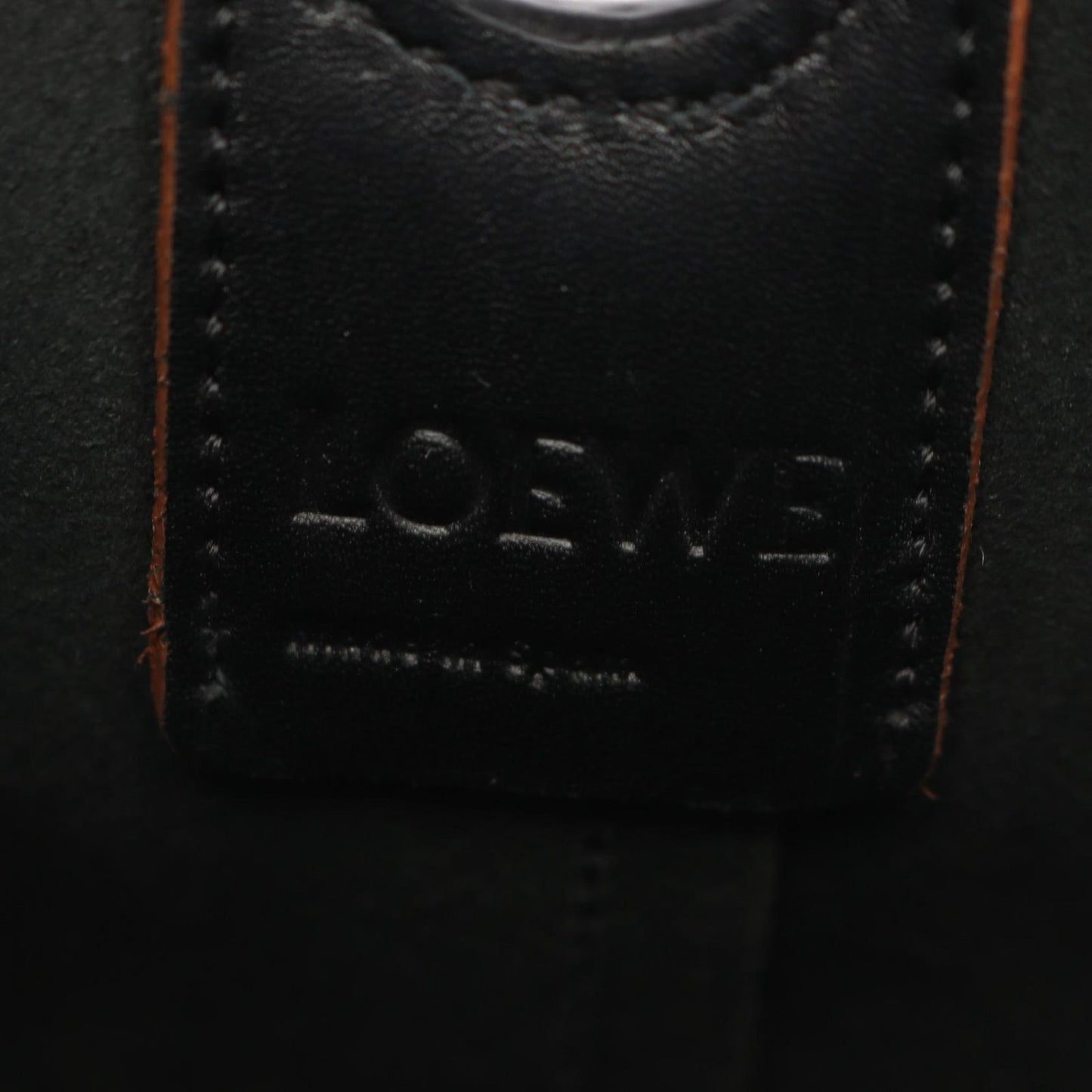 Loewe Shoulder Bag Balloon Nano 2-Way Black Leather — view 4