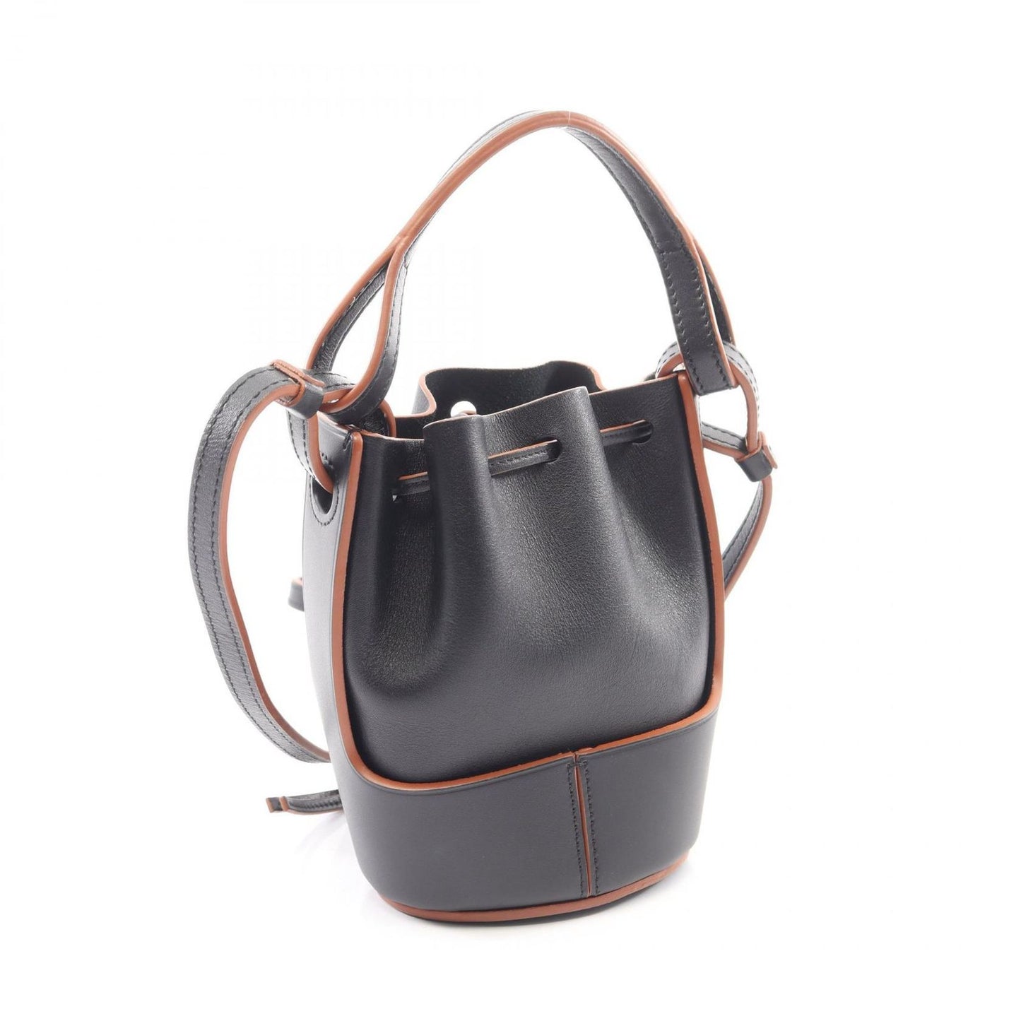 Loewe Shoulder Bag Balloon Nano 2-Way Black Leather — view 2