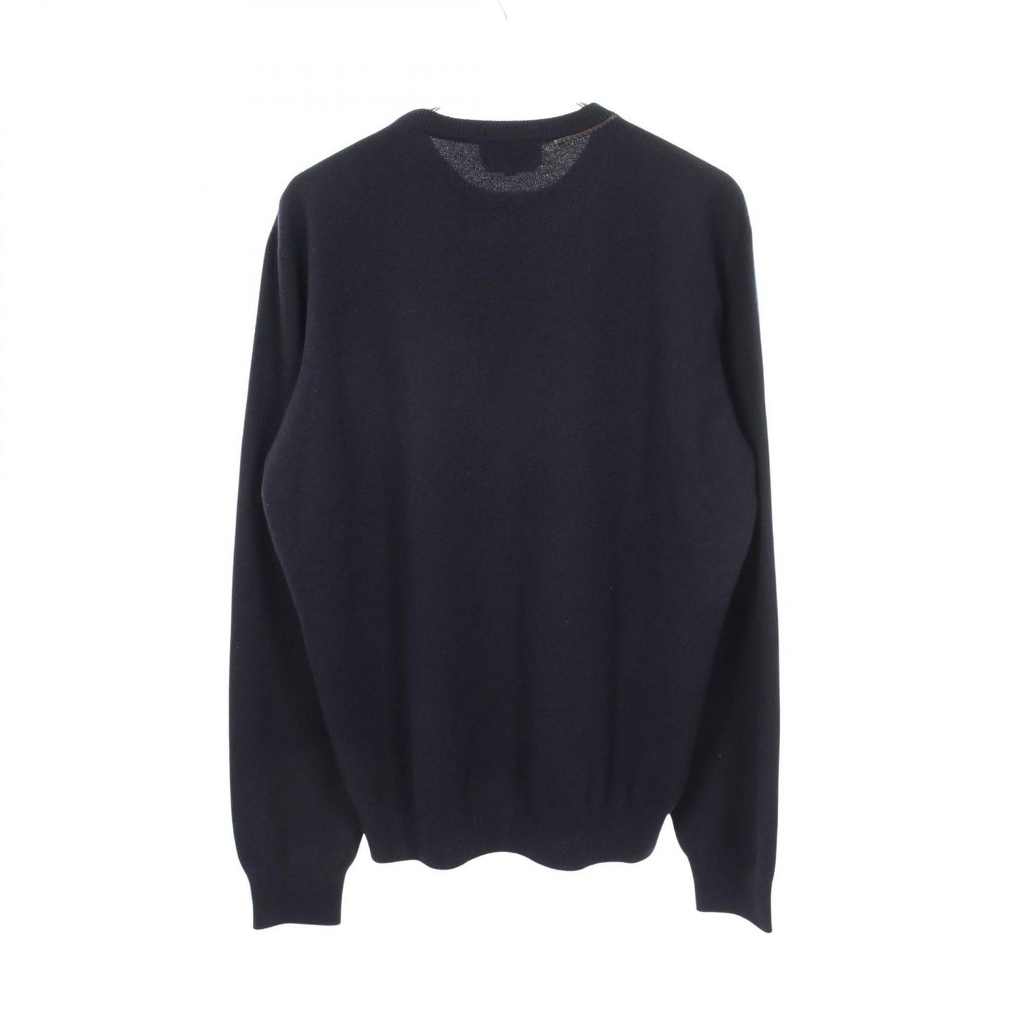 Hermes Knit Leather Stitch Crew Neck Cashmere Sweater — view 2