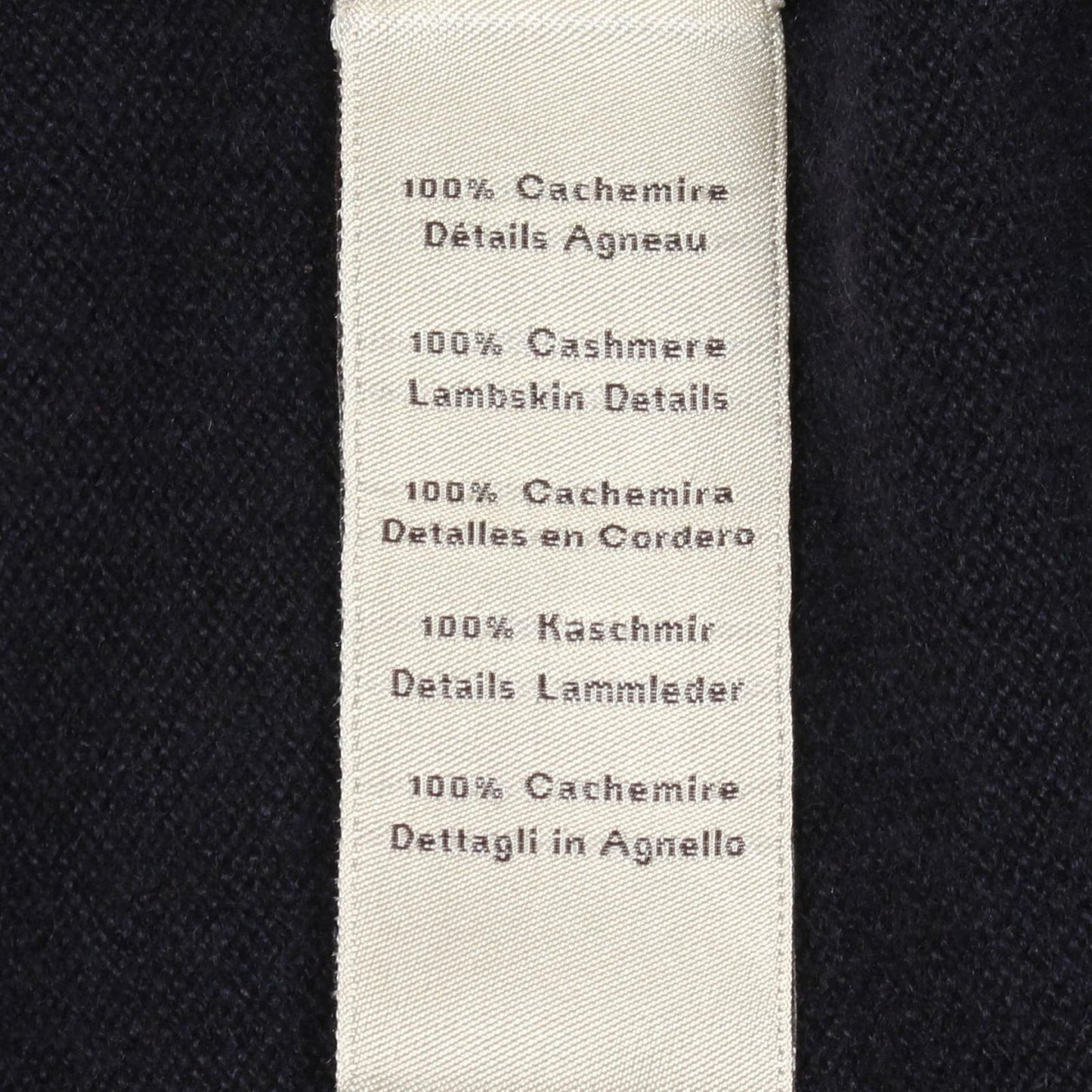 Hermes Knit Leather Stitch Crew Neck Cashmere Sweater — view 4