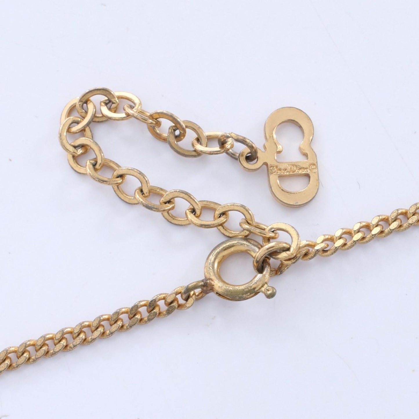 Dior Necklace Circle Logo — view 4