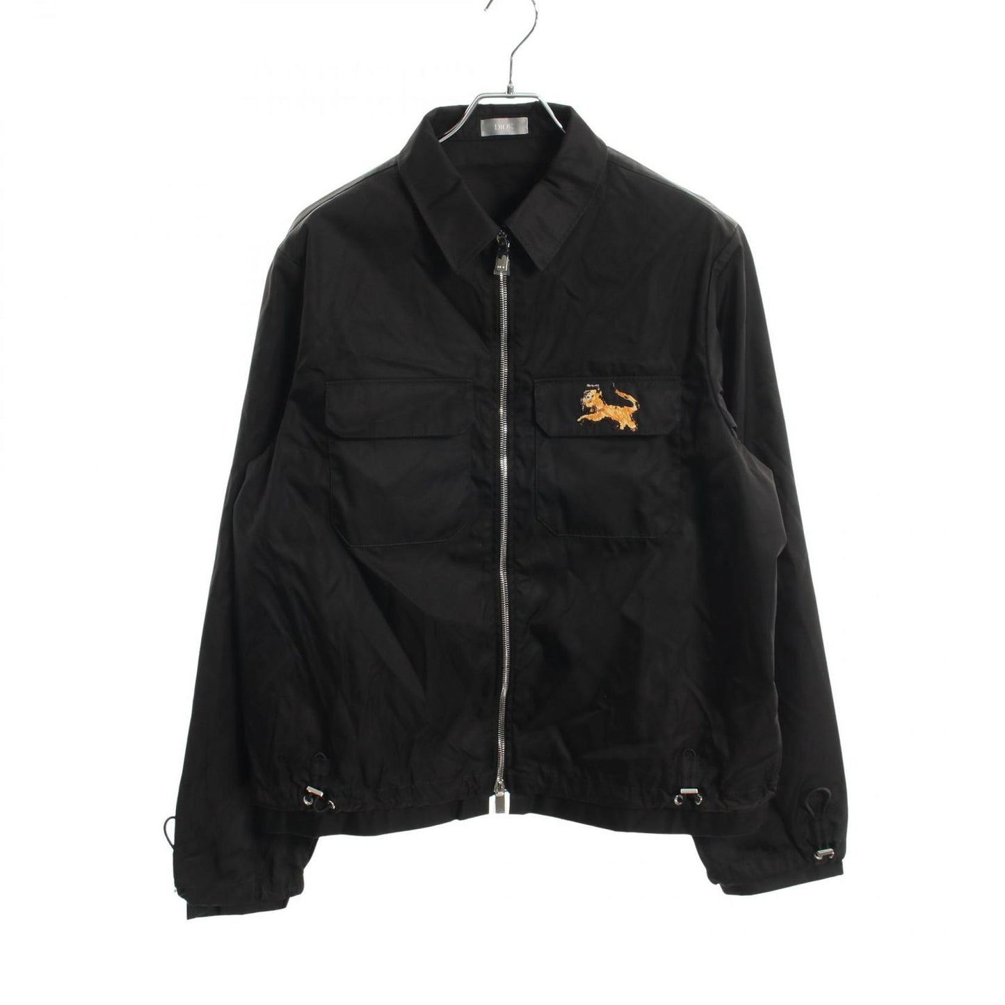 Dior Jacket Peter Doig Lion Embroidery Zip Up Nylon