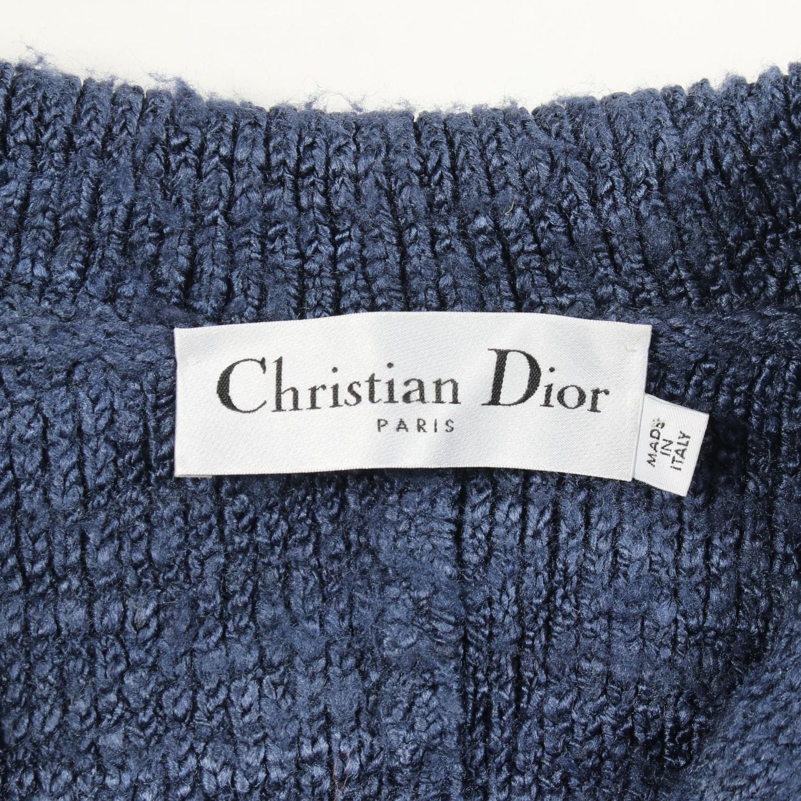Dior Knit Silk Cardigan — view 3