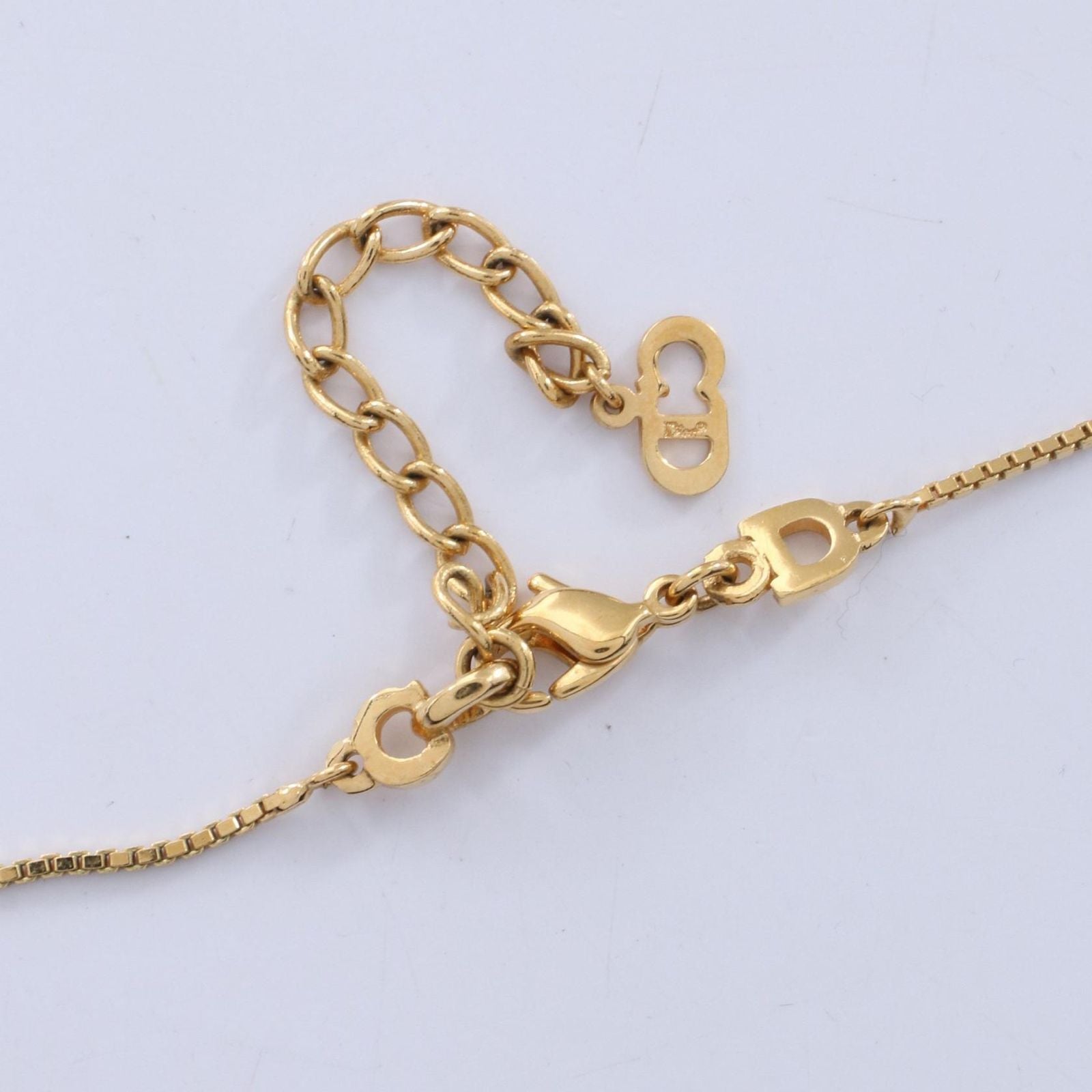 Dior Necklace Circle Star Logo — view 4