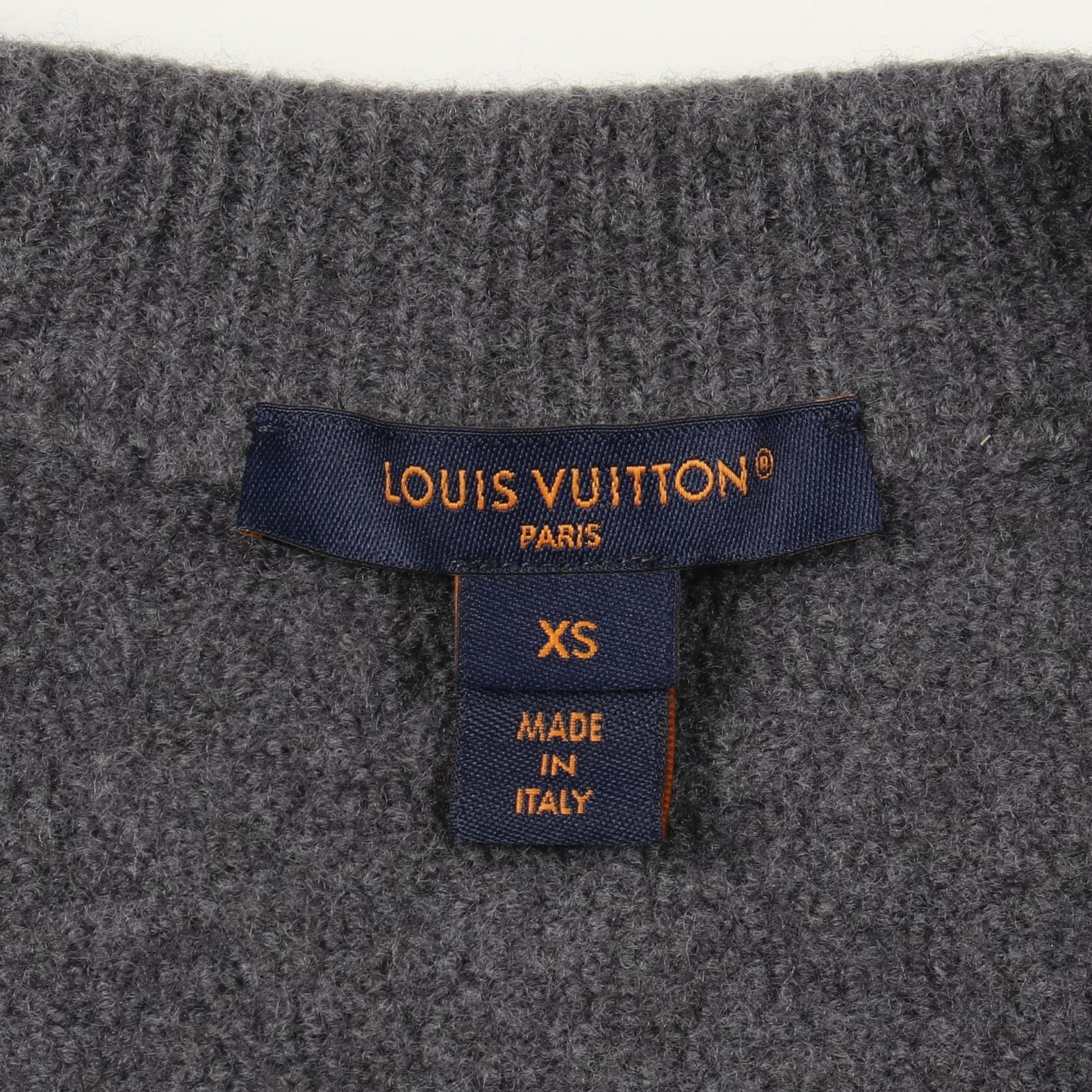 Louis Vuitton Cardigan Compact Knit Cropped Amo Wool — view 3