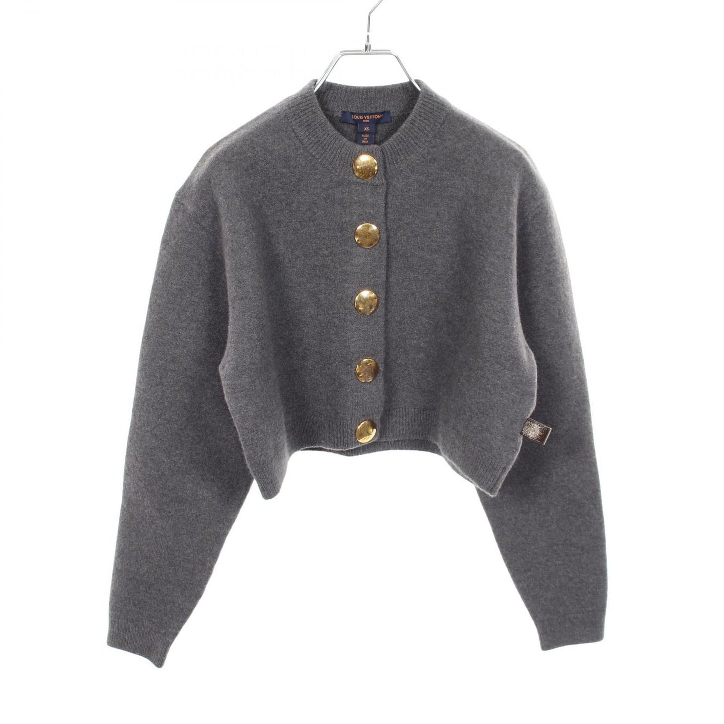 Louis Vuitton Cardigan Compact Knit Cropped Amo Wool