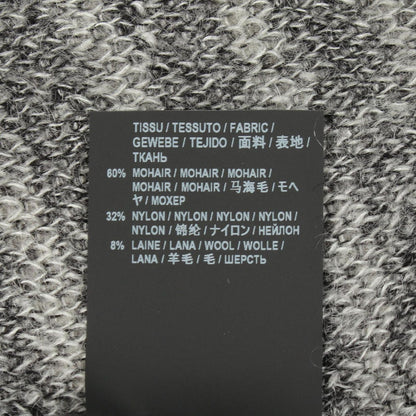 Saint Laurent Paris Knit Border Crew Sweater — view 4