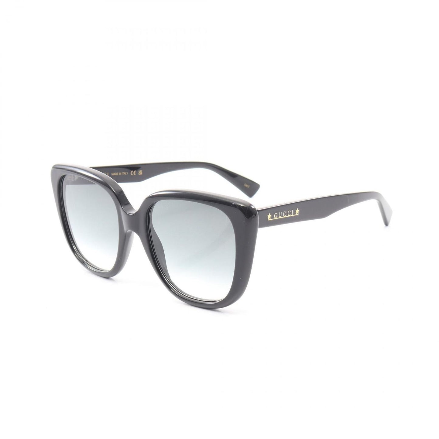Gucci Sunglasses Square Black Gray Eyewear — view 2