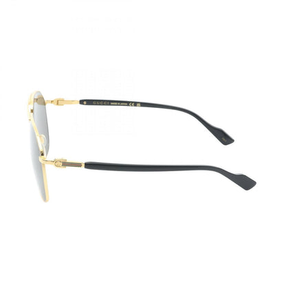 Gucci Sunglasses Semi Auto Gold Black Eyewear — view 3