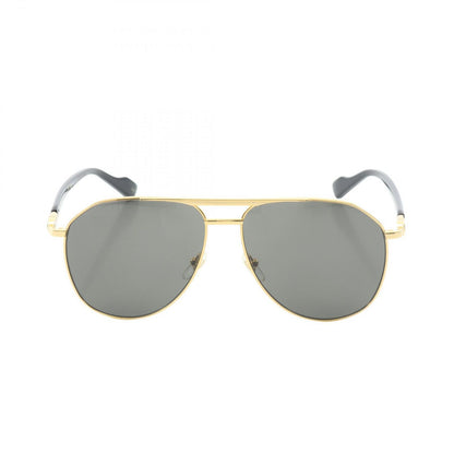 Gucci Sunglasses Semi Auto Gold Black Eyewear