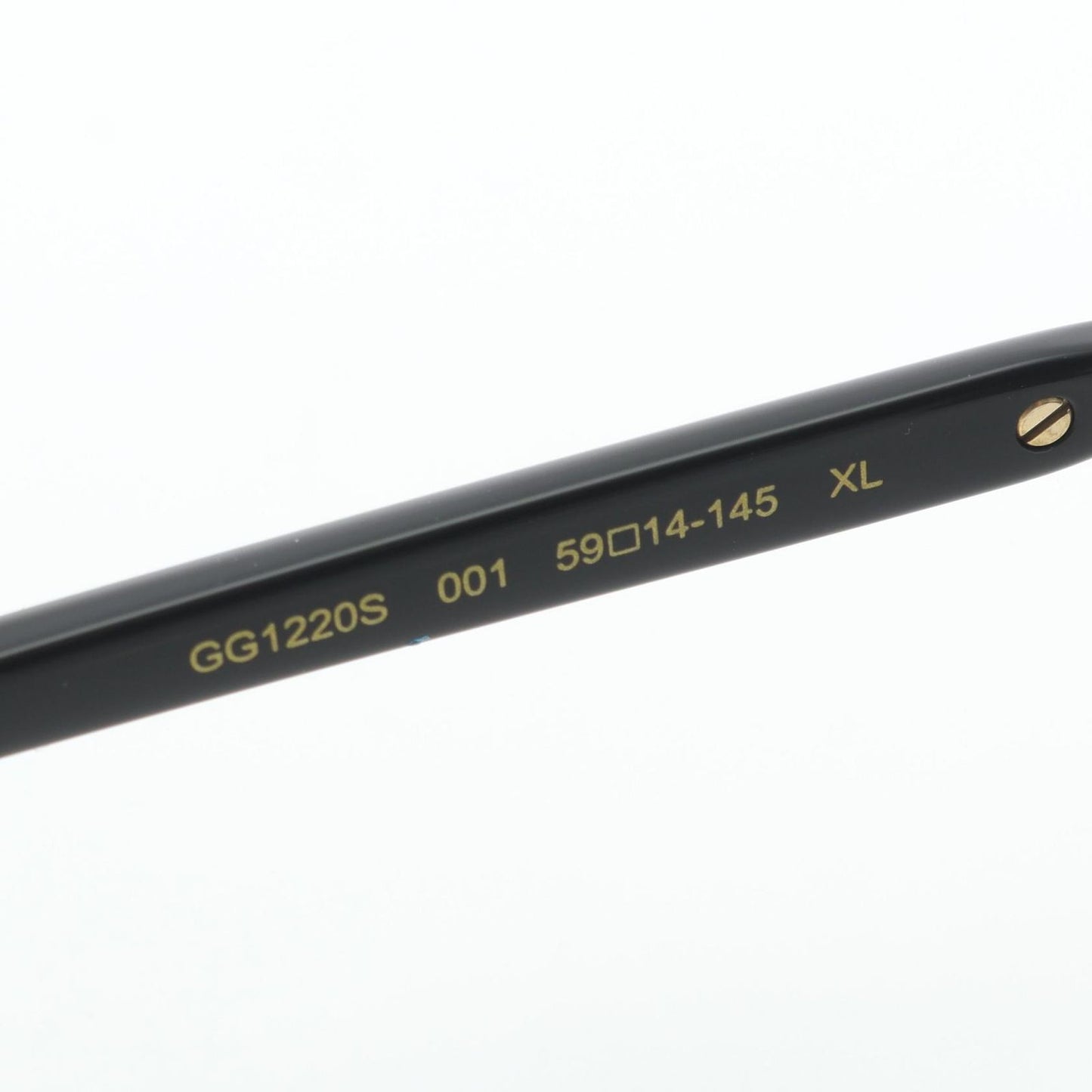 Gucci Sunglasses Semi Auto Gold Black Eyewear — view 5