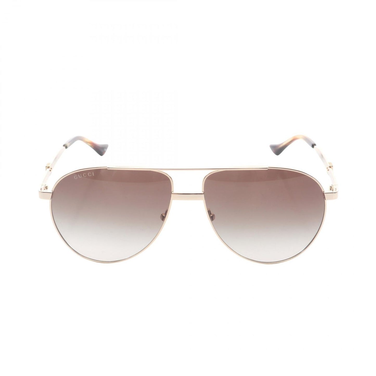 Gucci Sunglasses Gold Brown Eyewear
