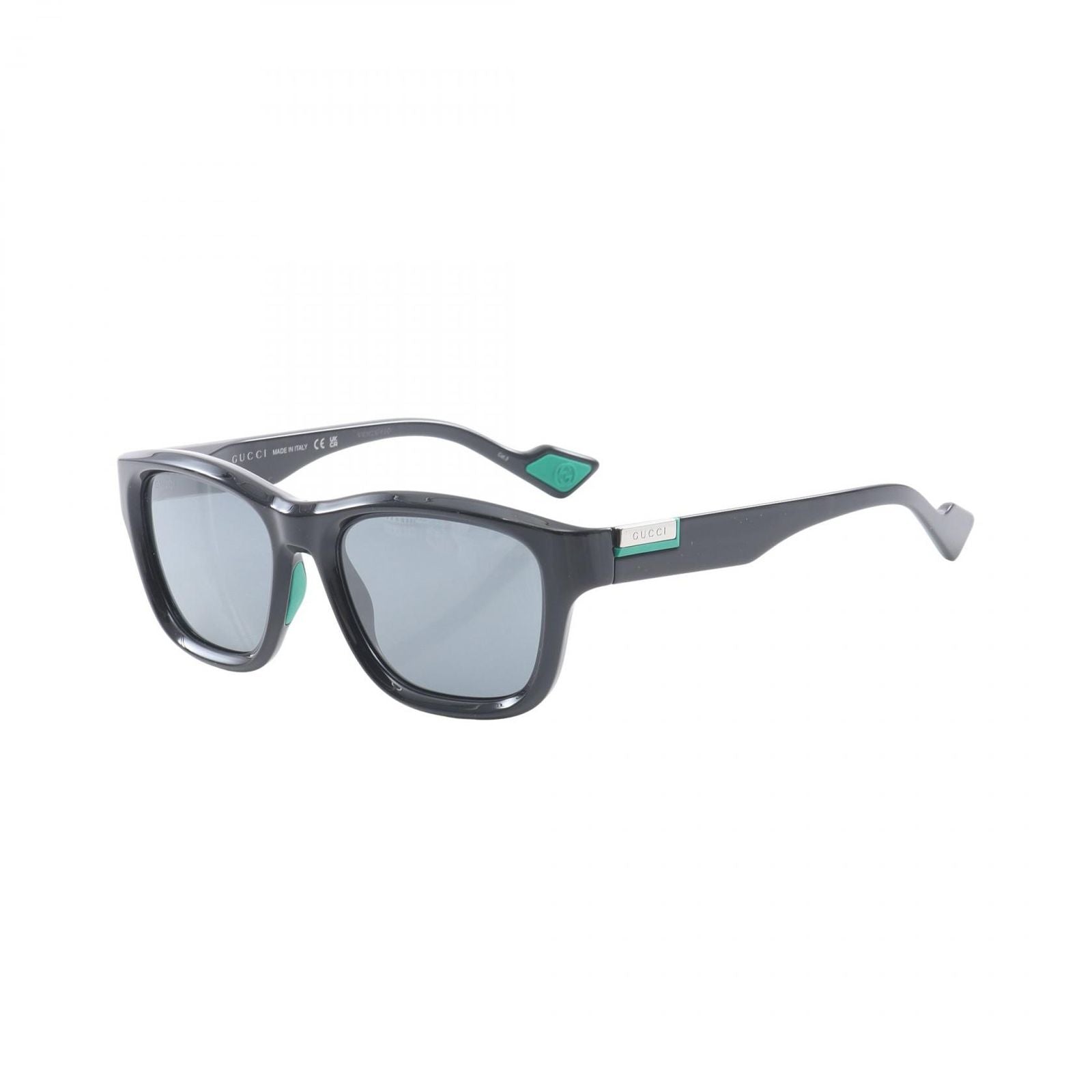 Gucci Sunglasses Wellington Black Green Eyewear — view 2