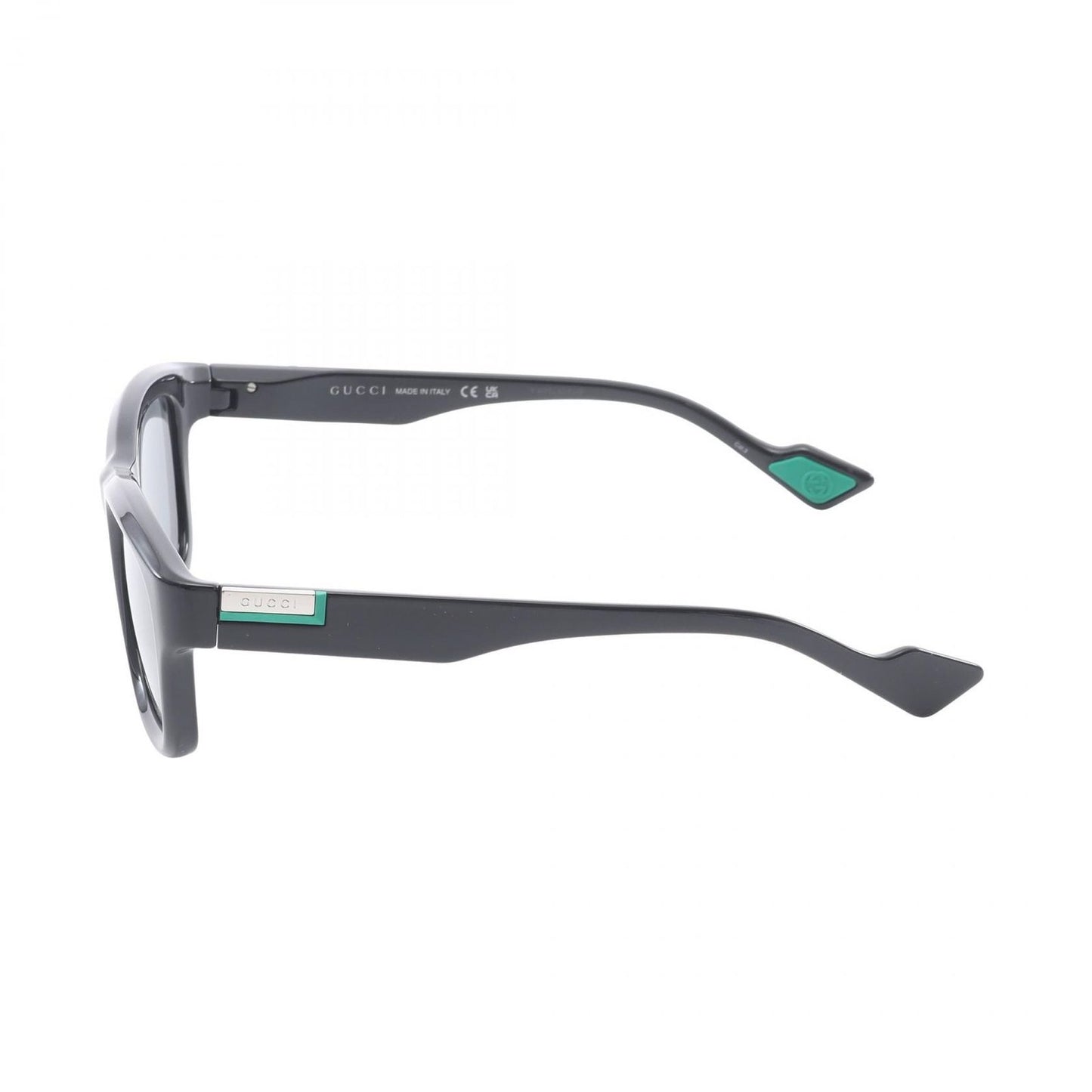Gucci Sunglasses Wellington Black Green Eyewear — view 3
