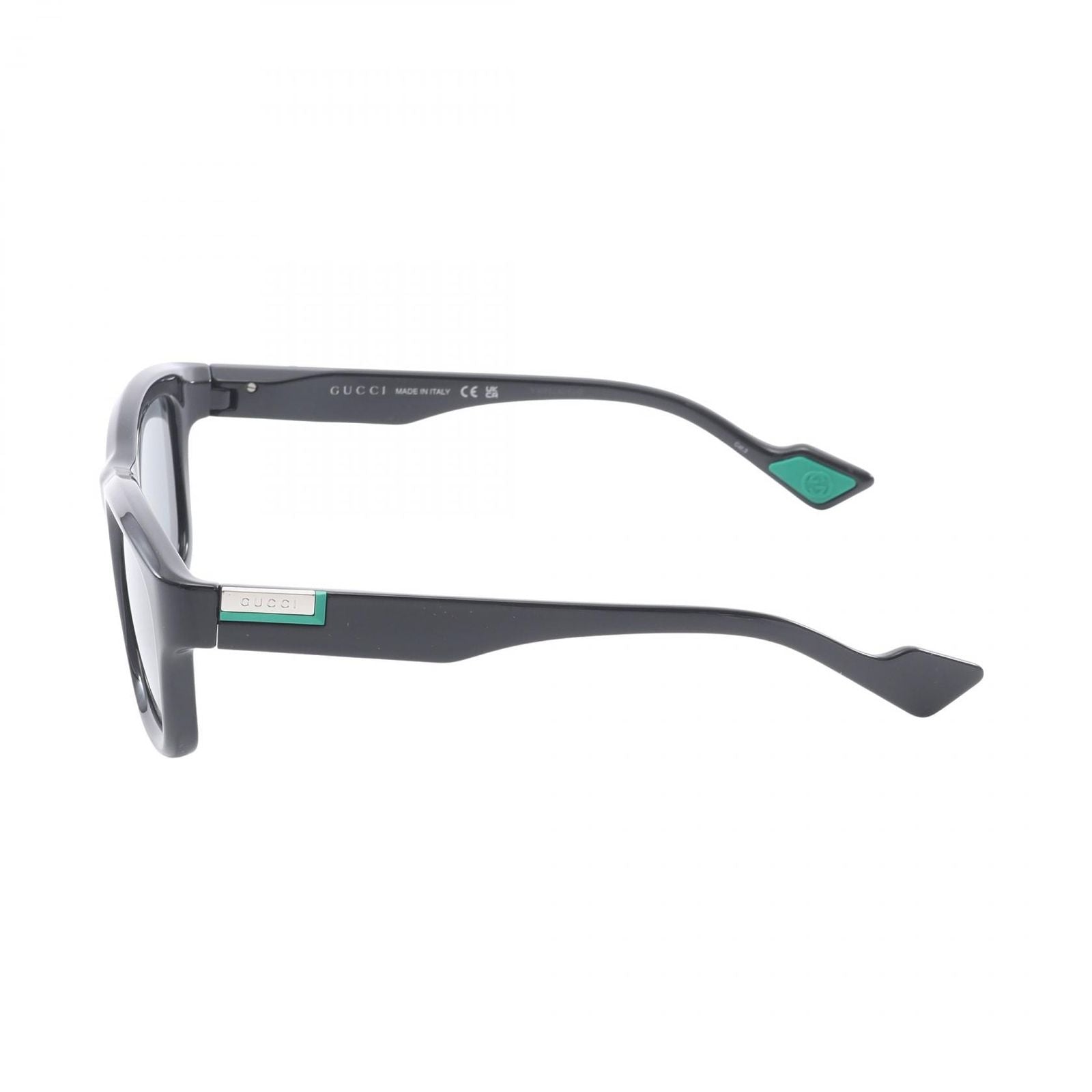 Gucci Sunglasses Wellington Black Green Eyewear — view 3