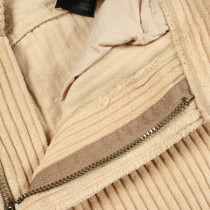 Celine Pants Corduroy Beige Cotton — view 7