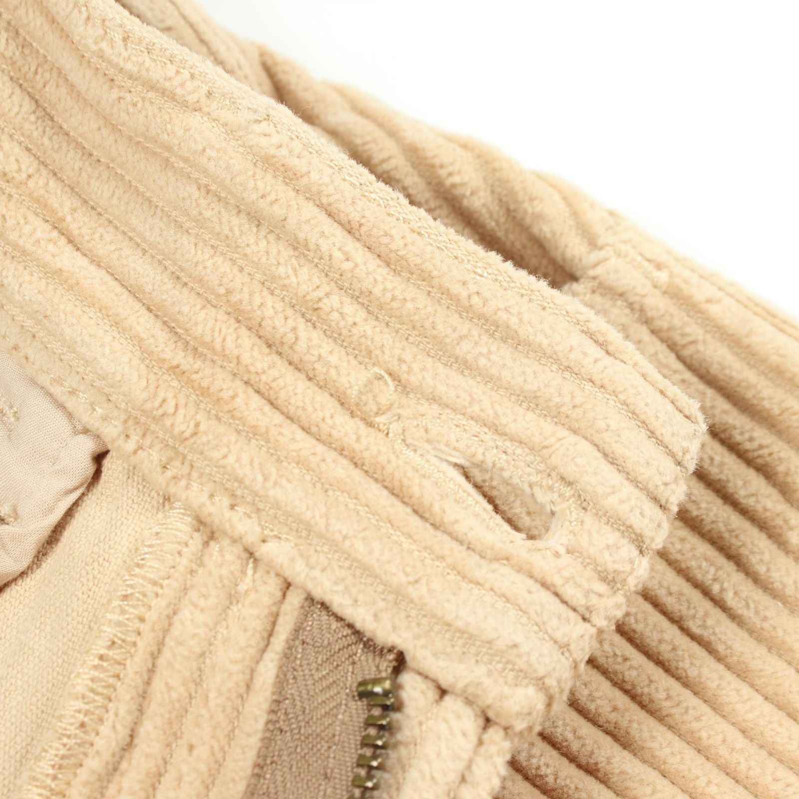 Celine Pants Corduroy Beige Cotton — view 8