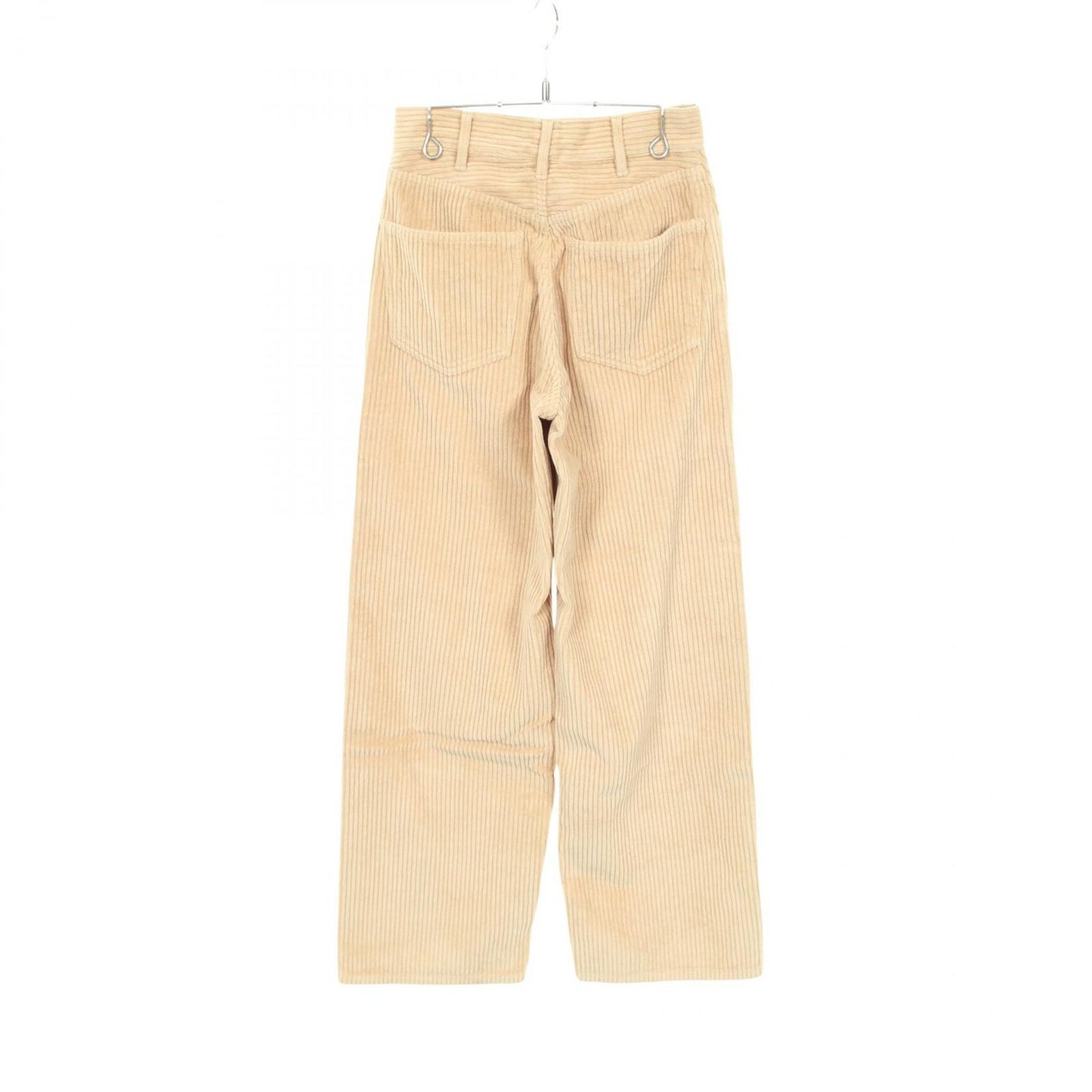 Celine Pants Corduroy Beige Cotton — view 2