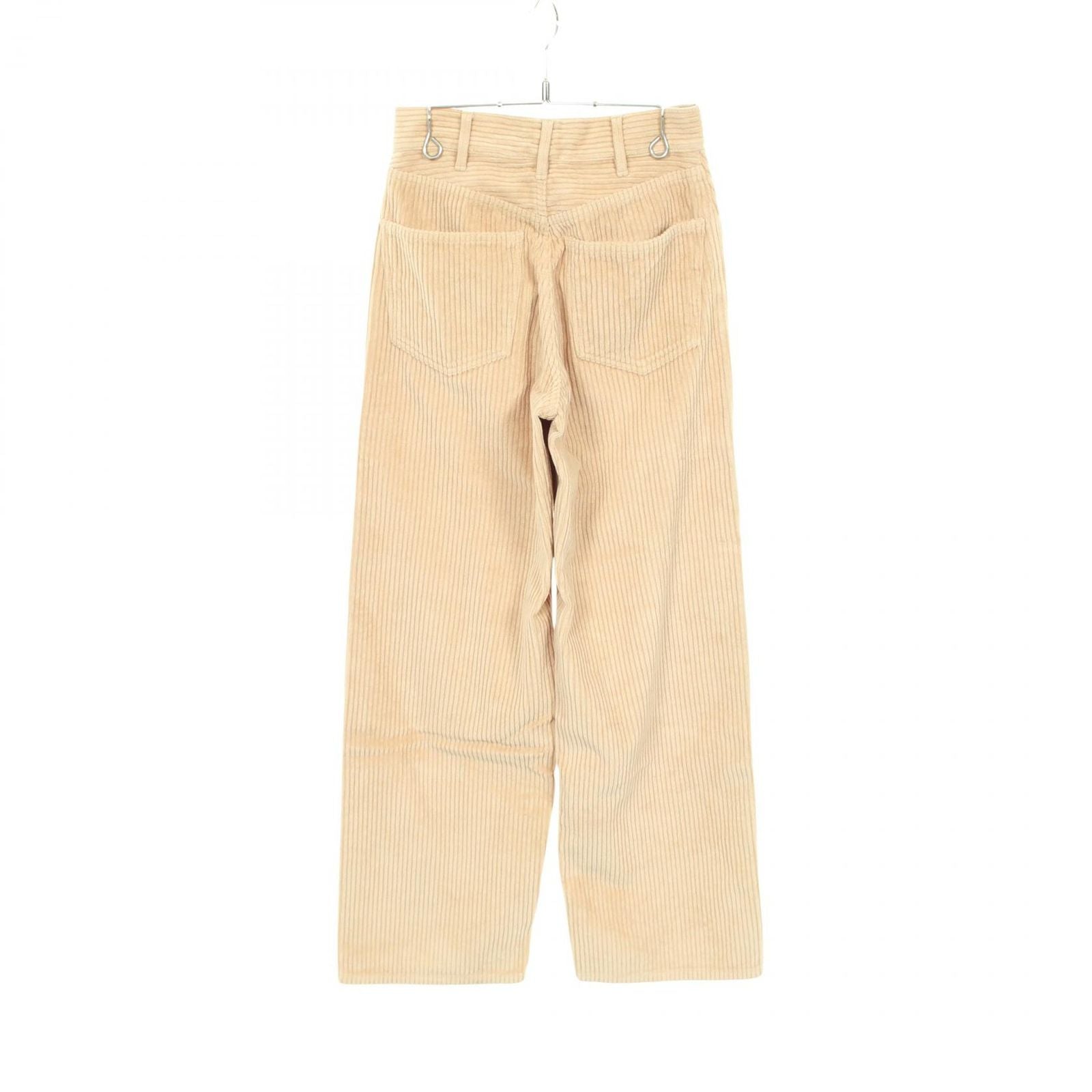 Celine Pants Corduroy Beige Cotton — view 2