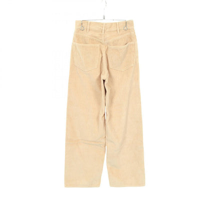 Celine Pants Corduroy Beige Cotton — view 2