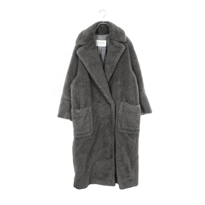Max Mara Kadiak Teddy Bear Gray Wool Coat