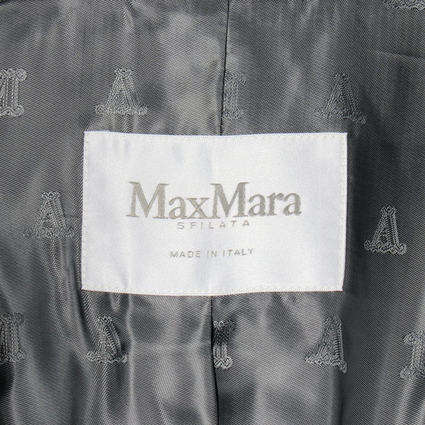 Max Mara Kadiak Teddy Bear Gray Wool Coat — view 3