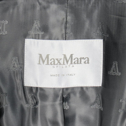 Max Mara Kadiak Teddy Bear Gray Wool Coat — view 3
