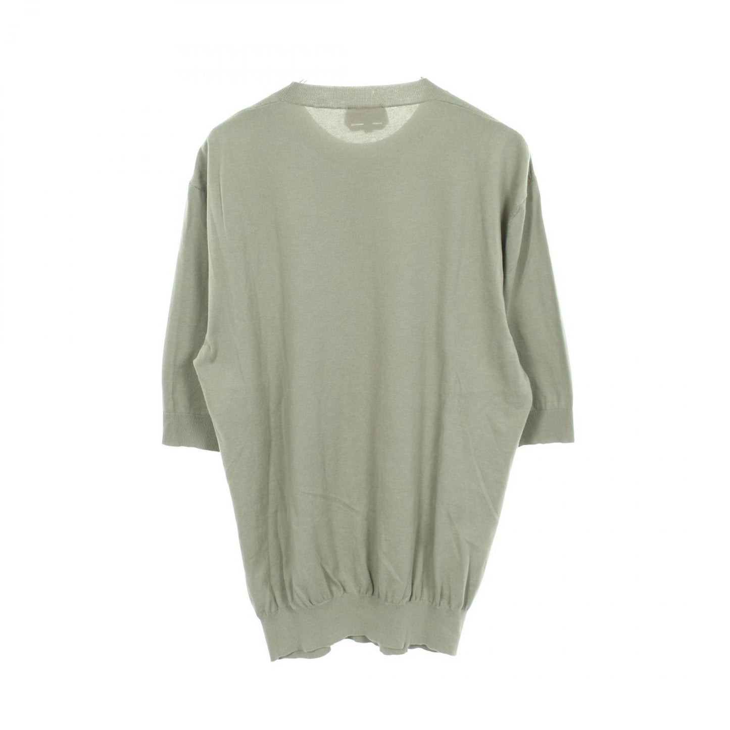 Hermes Knit Selles en Fragments Short Sleeve Cotton Sweater — view 2