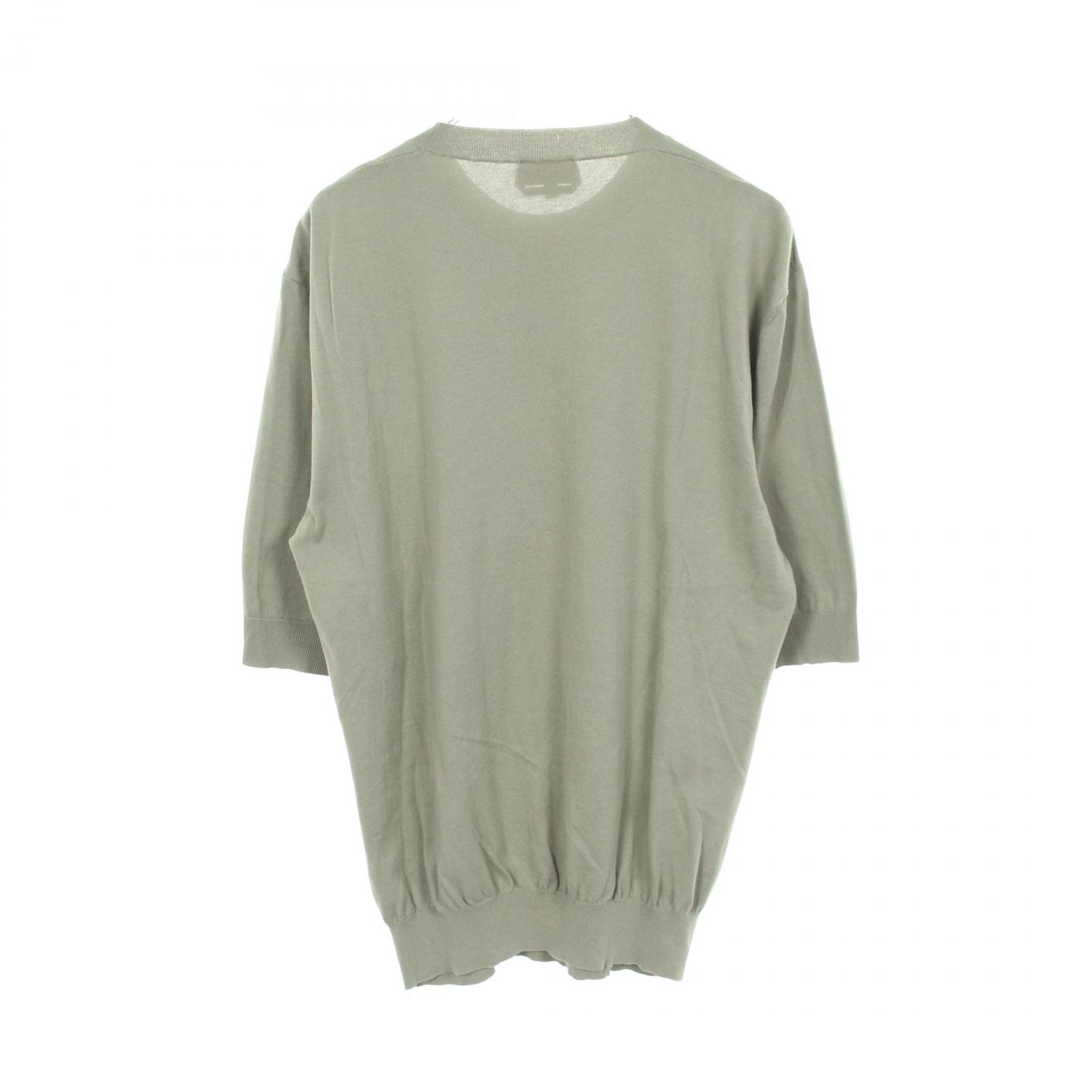 Hermes Knit Selles en Fragments Short Sleeve Cotton Sweater — view 2