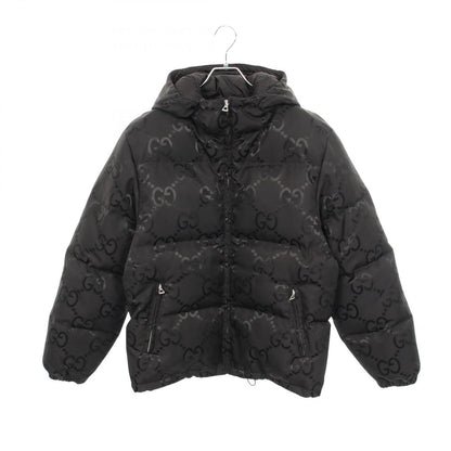 Gucci Down Jacket Jumbo GG Hooded Nylon