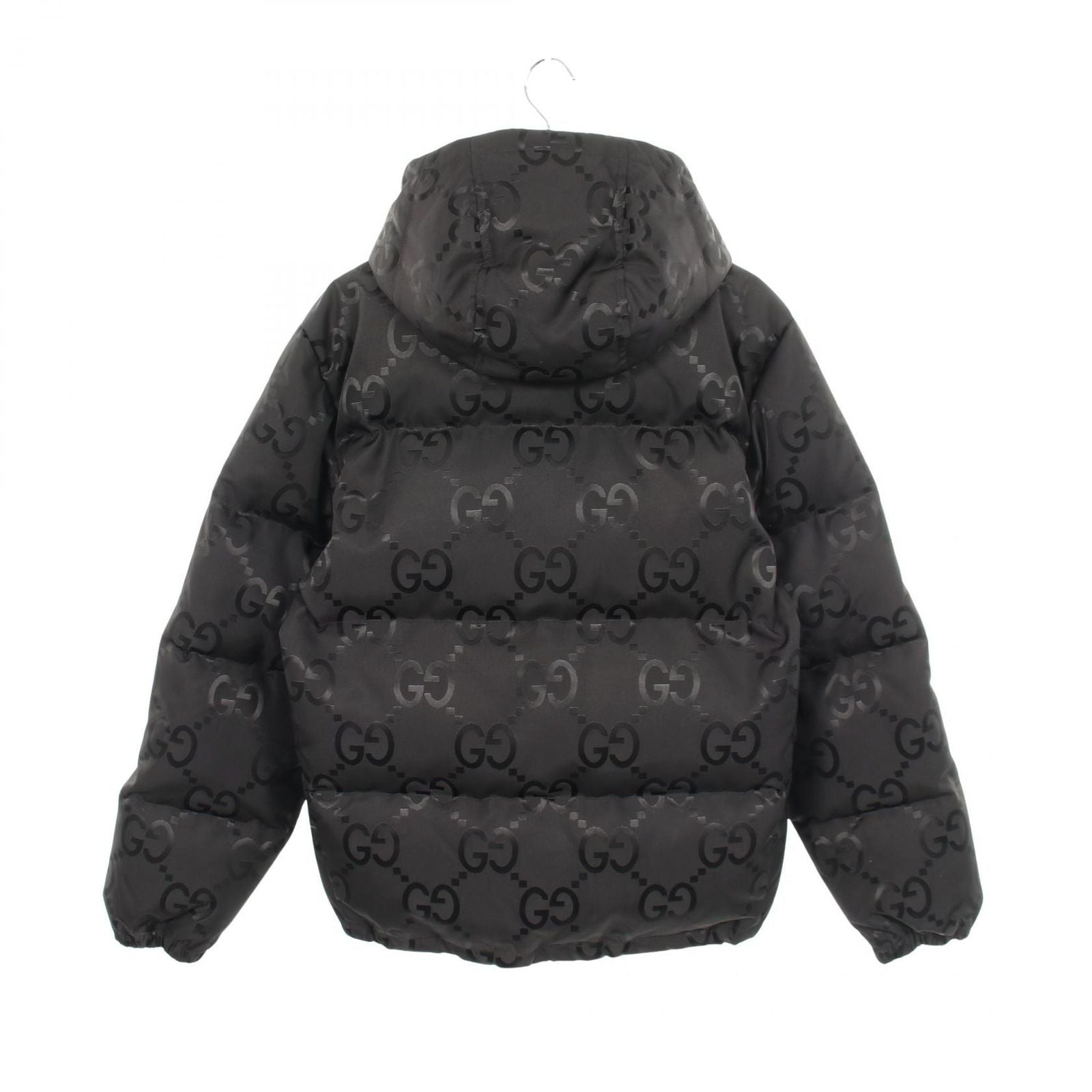 Gucci Down Jacket Jumbo GG Hooded Nylon — view 2
