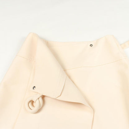 Louis Vuitton Skirt Unh Wool Silk Wrap — view 5