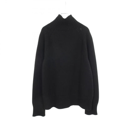 Max Mara Knit Turtleneck BK Wool Cashmere Sweater — view 2