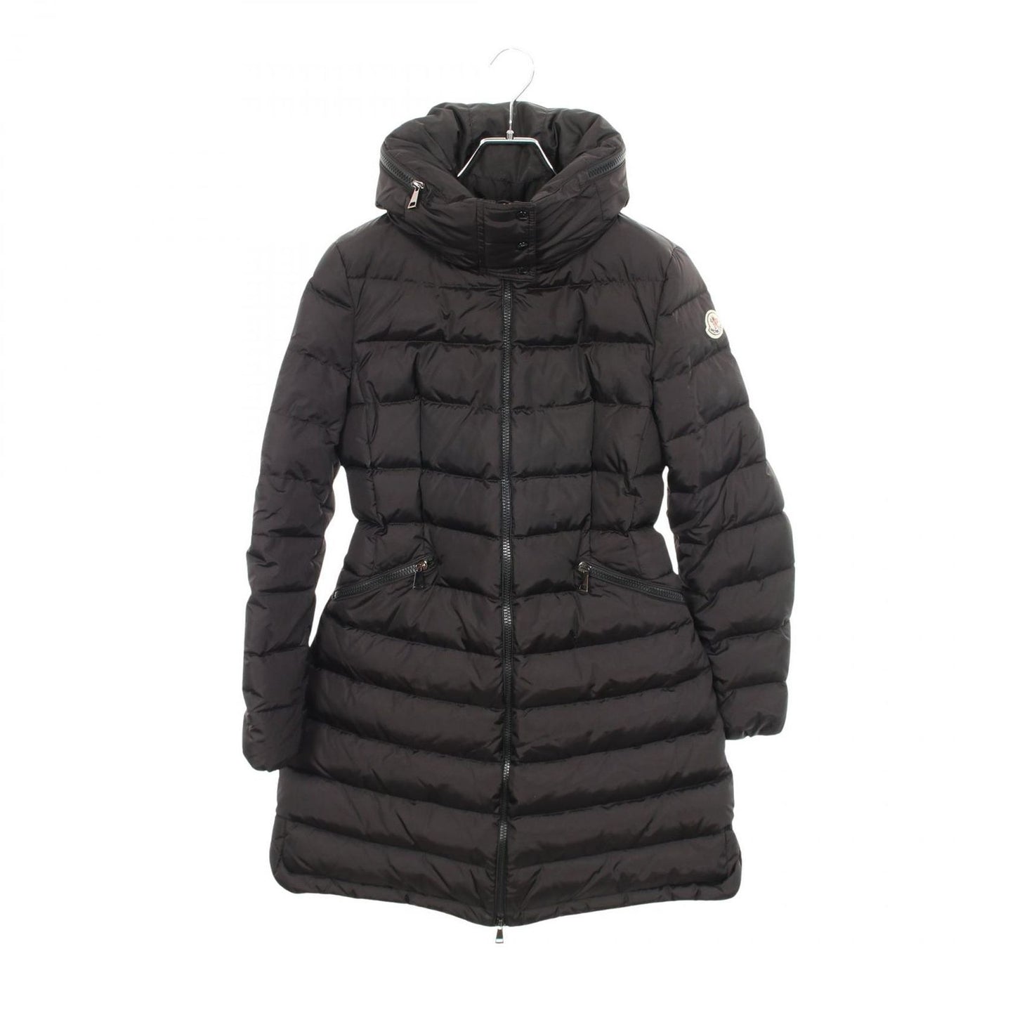 Moncler Down Jacket Flammette Hooded Nylon Flamette Coat