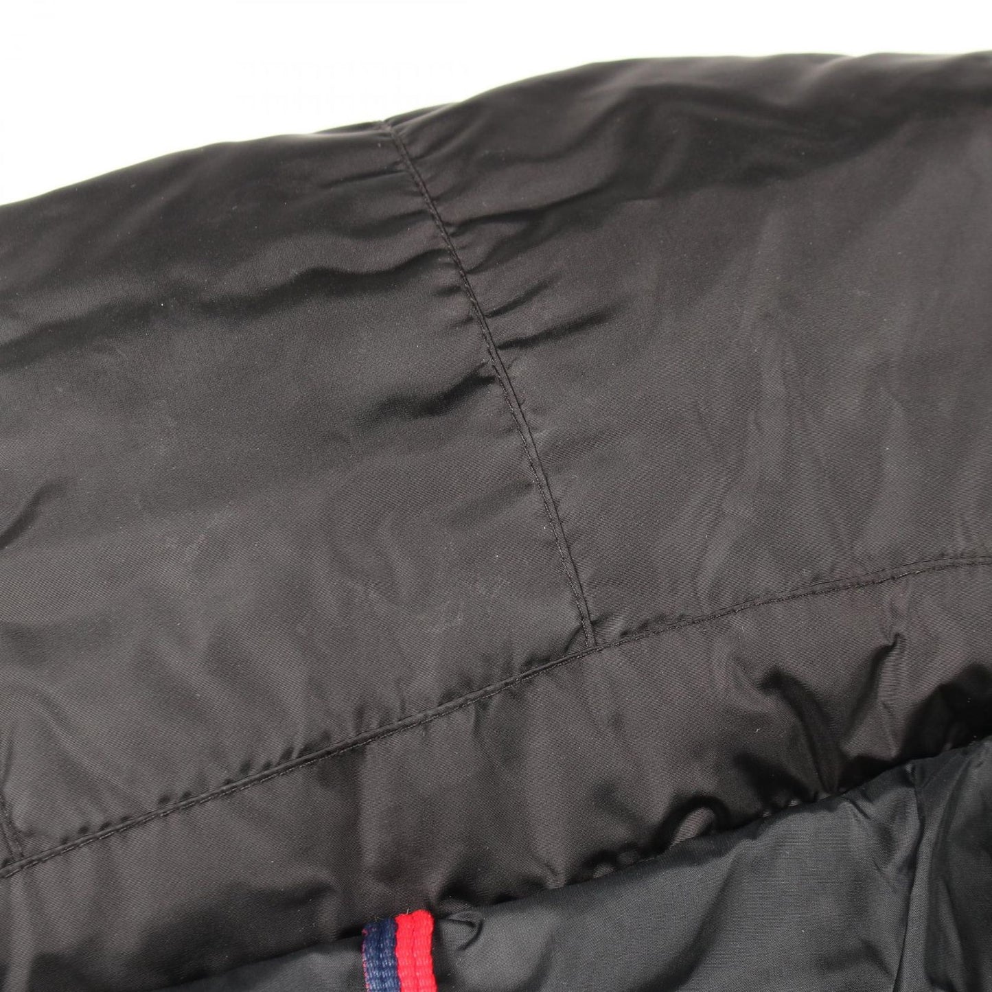 Moncler Down Jacket Flammette Hooded Nylon Flamette Coat — view 7
