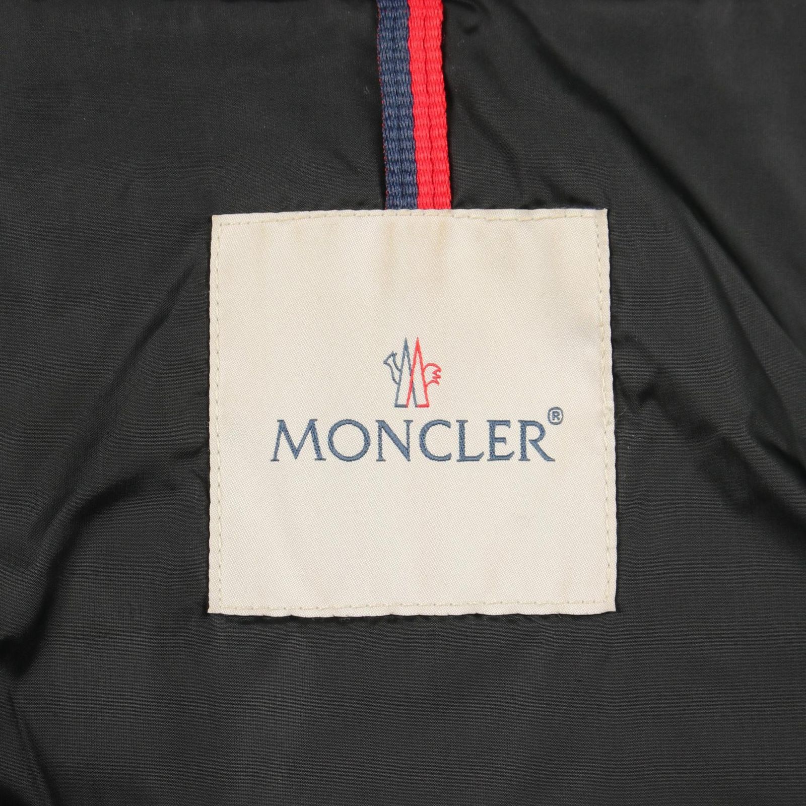 Moncler Down Jacket Flammette Hooded Nylon Flamette Coat — view 3