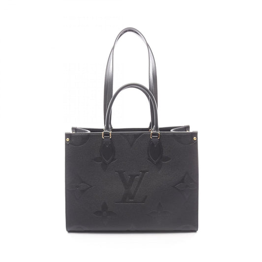 Louis Vuitton Tote On The Go MM 2-Way Noir Leather