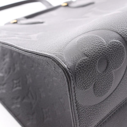 Louis Vuitton Tote On The Go MM 2-Way Noir Leather — view 5