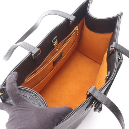 Louis Vuitton Tote On The Go MM 2-Way Noir Leather — view 3