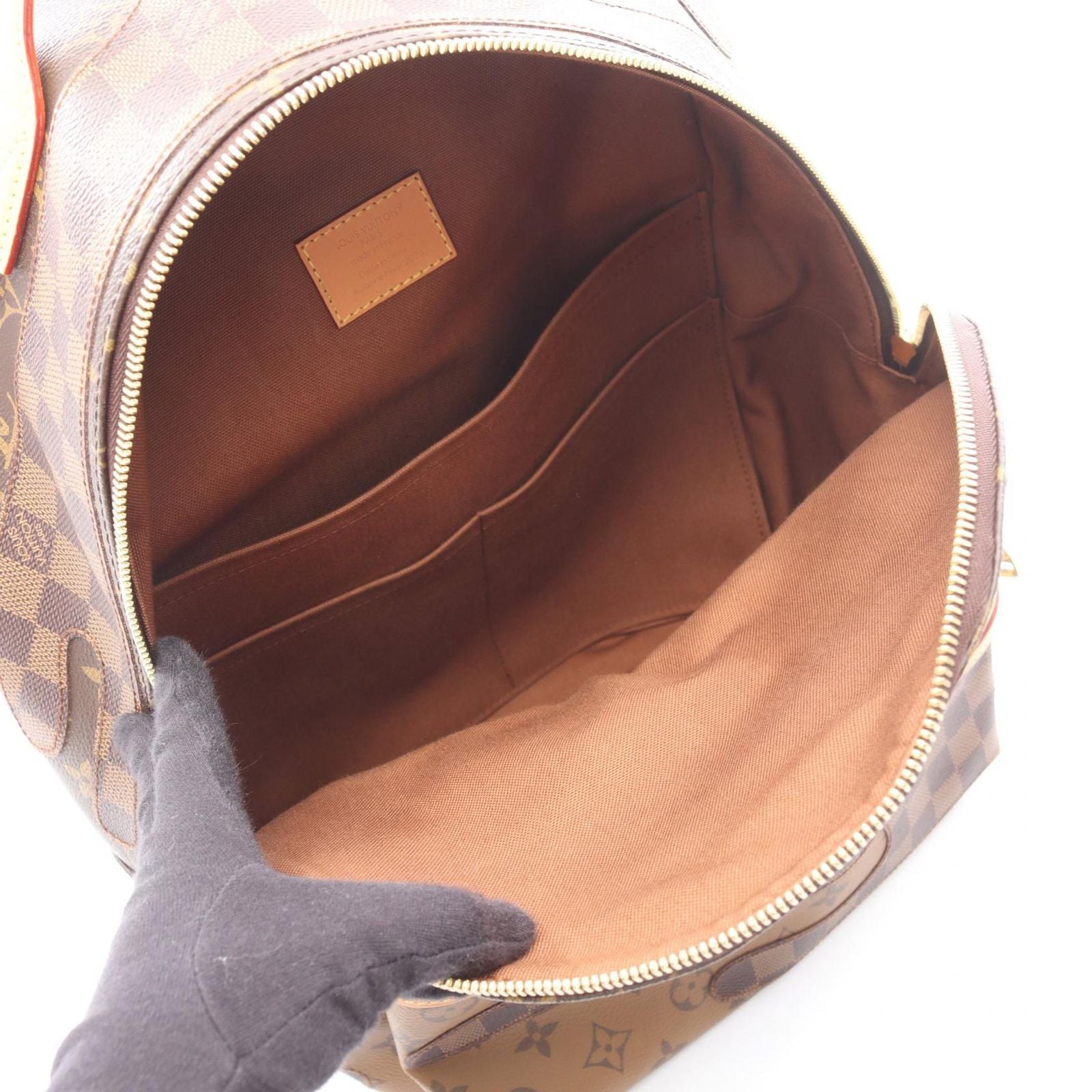 Louis Vuitton Backpack Discovery PM Canvas Leather — view 3