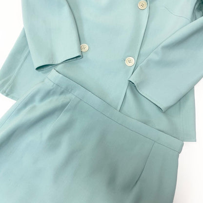 Celine Skirt Jacket & Set 40 Blue — view 4