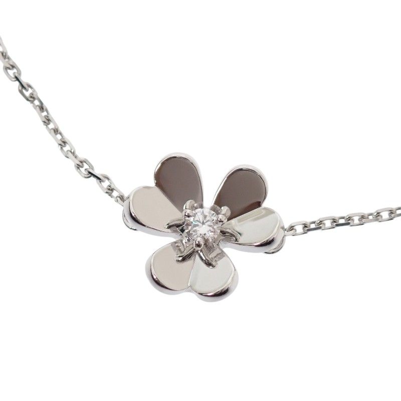 Van Cleef & Arpels Frivole Mini Bracelet White Gold 18k Diamond Ladie Available — view 2
