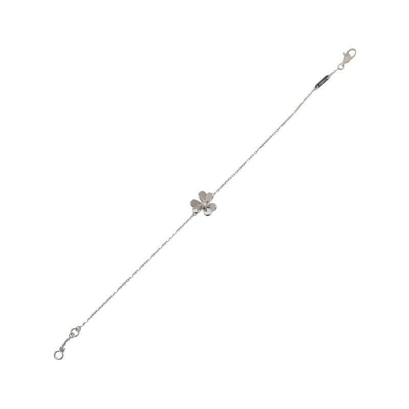 Van Cleef & Arpels Frivole Mini Bracelet White Gold 18k Diamond Ladie Available — view 4