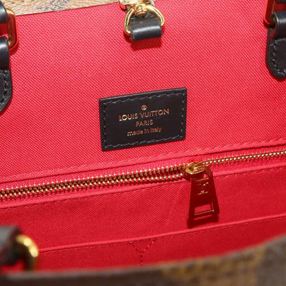 Louis Vuitton Monogram Giant On The Go MM 2-Way Tote Shoulder Bag — view 8