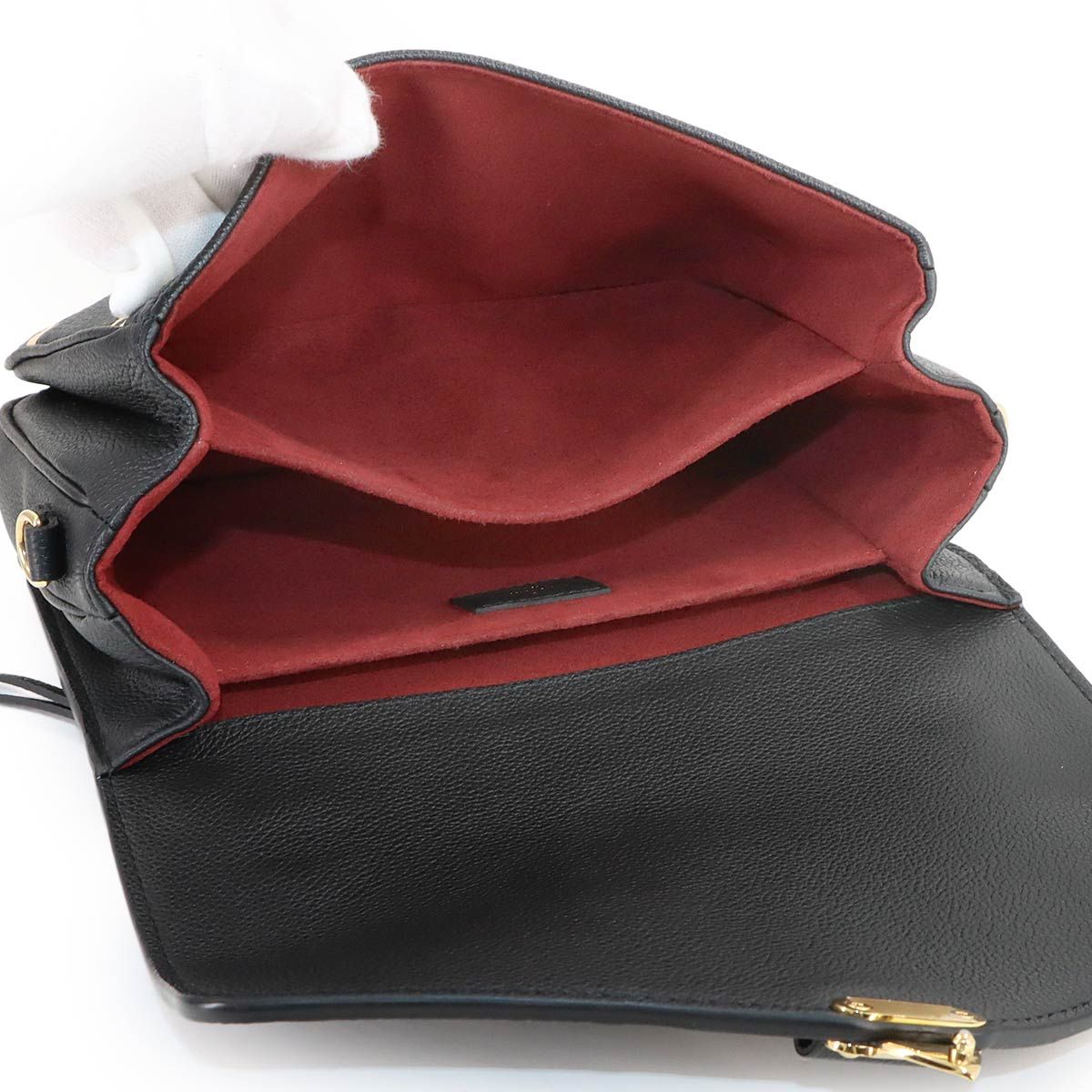 Louis Vuitton Bicolor Monogram Empreinte Pochette Metis MM 2-Way Shoulder Bag — view 8