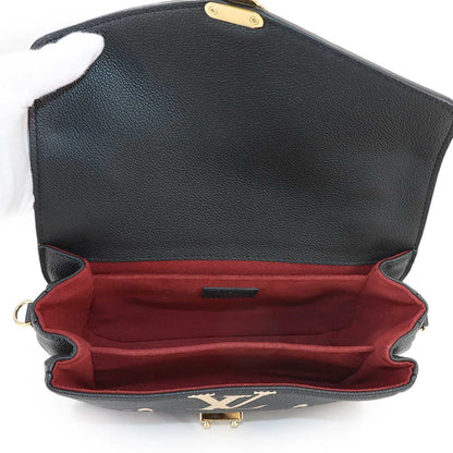 Louis Vuitton Bicolor Monogram Empreinte Pochette Metis MM 2-Way Shoulder Bag — view 7