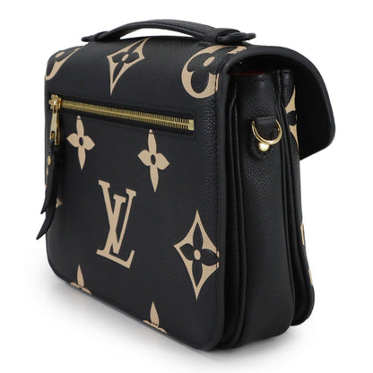 Louis Vuitton Bicolor Monogram Empreinte Pochette Metis MM 2-Way Shoulder Bag — view 4