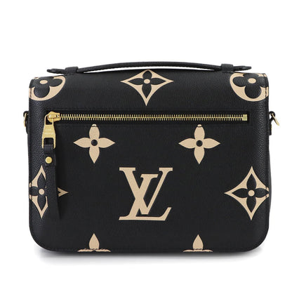 Louis Vuitton Bicolor Monogram Empreinte Pochette Metis MM 2-Way Shoulder Bag — view 3