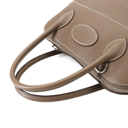 Hermes Bolide 31 2-Way Bag Taurillon Clemence Etoupe Silver — view 5