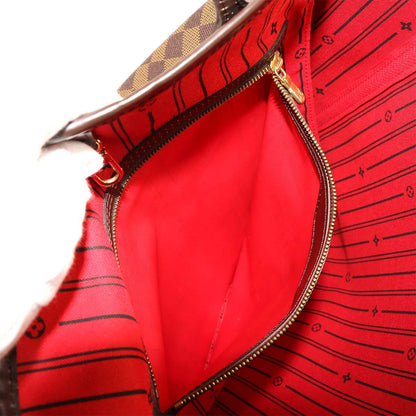 Louis Vuitton Damier Neverfull GM Tote Ebene Cerise Gold — view 8
